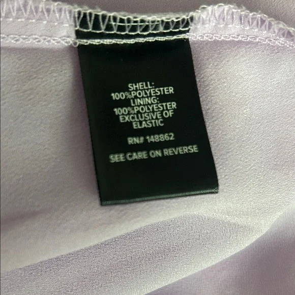 Torrid Light Purple Dress with Lace Accents - Picture 7 of 7